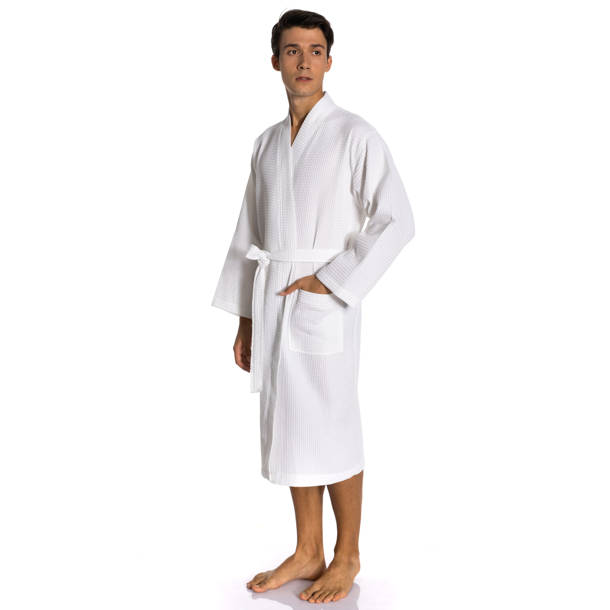 Eider & Ivory™ Assos Unisex Waffle Bathrobe & Reviews Wayfair